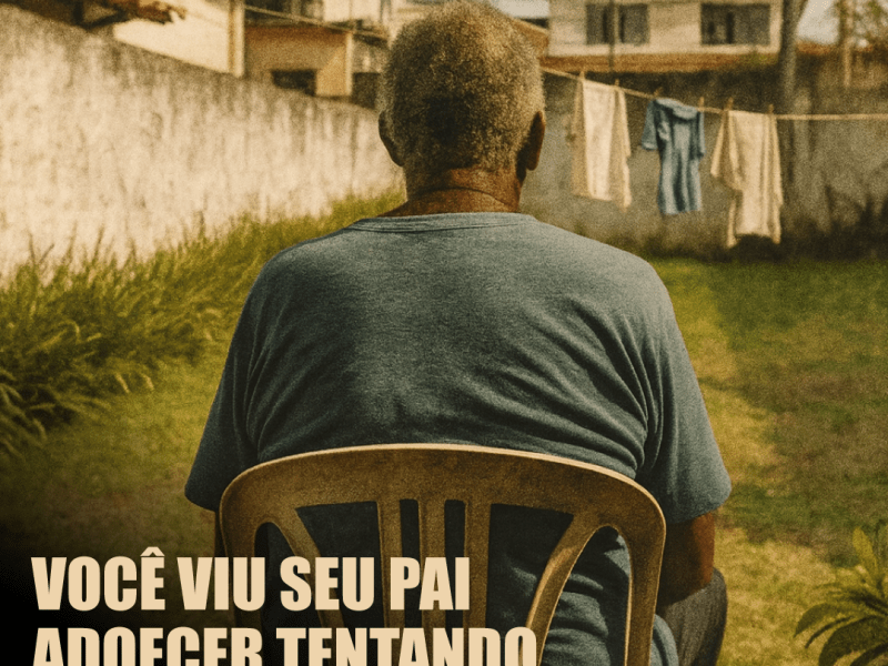 VOCÊ VIU SEU PAI ADOECER TENTANDO TIRAR VOCÊS DA&nbsp;LAMA.